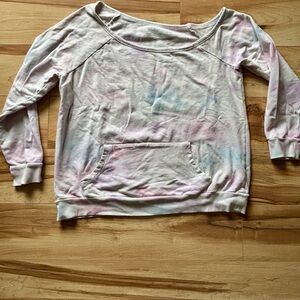 Torrid Tie Dyed Pullover Sweatshirt